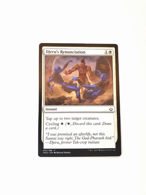 Djeru's Renunciation