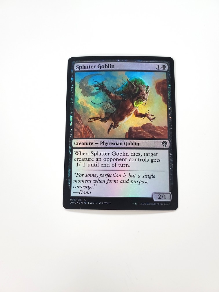 Splatter Goblin (Foil)