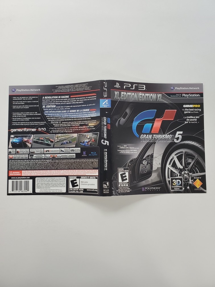 Gran Turismo 5 [XL Edition] (B)