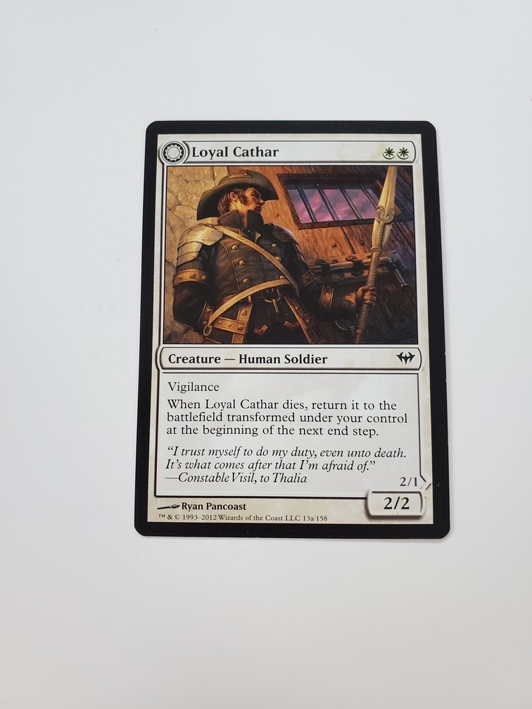 Loyal Cathar // Unhallowed Cathar