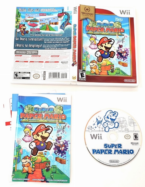 Super Paper Mario (Nintendo Selects) (CIB)