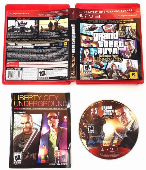 Grand Theft Auto: Episodes from Liberty City (Greatest Hits) (CIB)