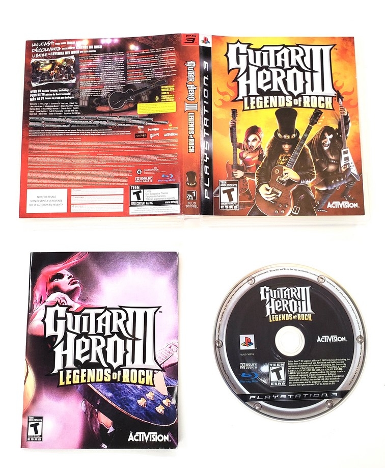 Guitar Hero III: Legends of Rock (CIB)