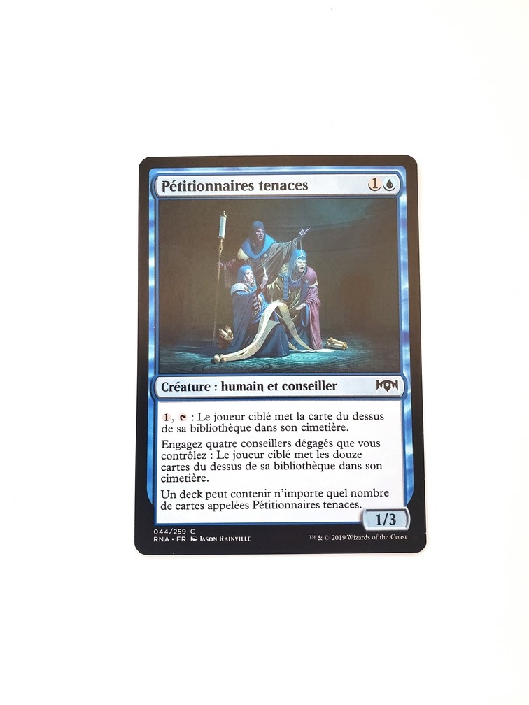 Persistent Petitioners (Francaise)