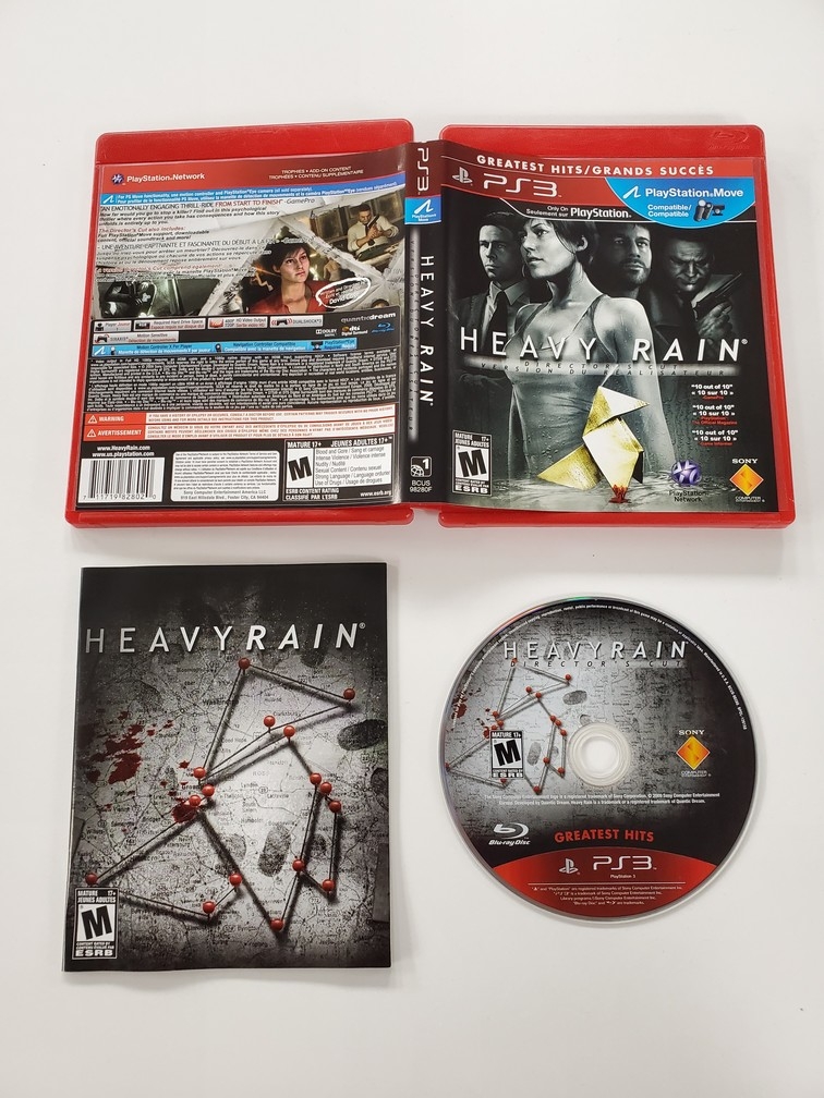 Heavy Rain [Director's Cut] (Greatest Hits) (CIB)