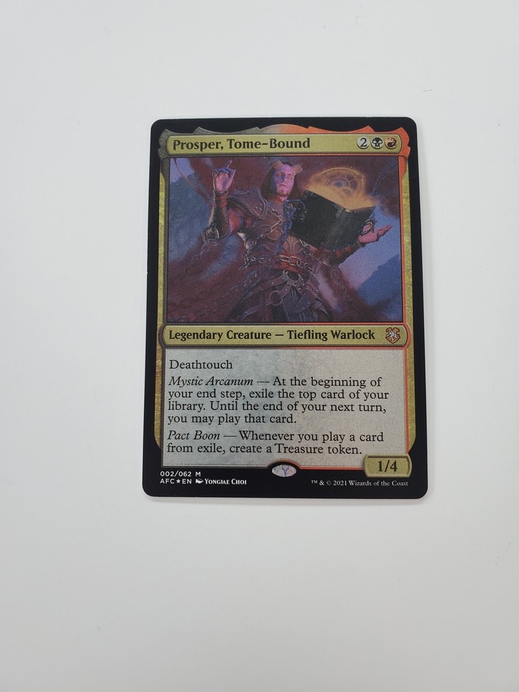 Prosper, Tome-Bound (Display Commander) - Thick Stock (Foil)