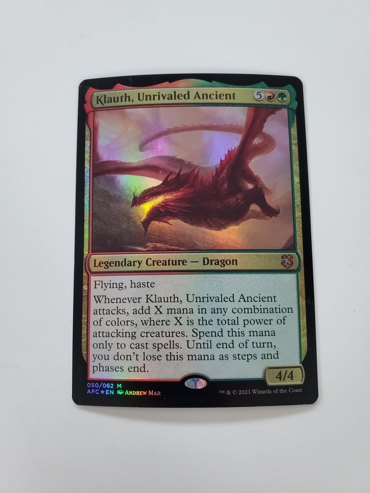 Klauth, Unrivaled Ancient (Foil)