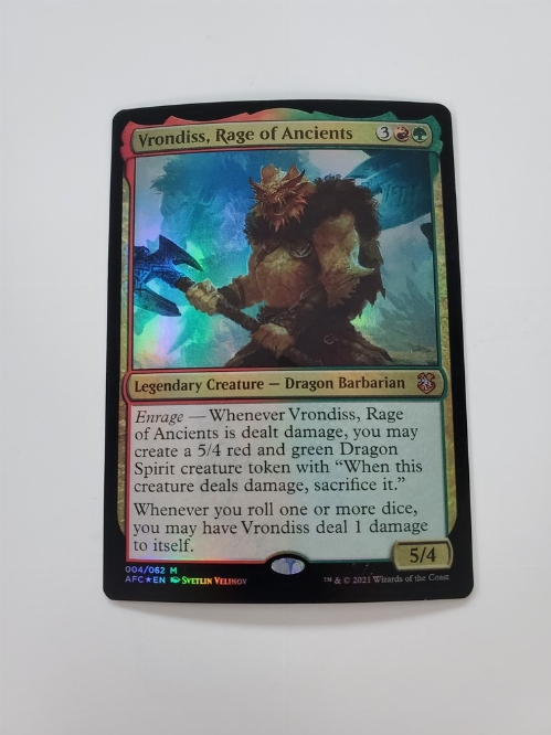 Vrondiss, Rage of Ancients (Foil)