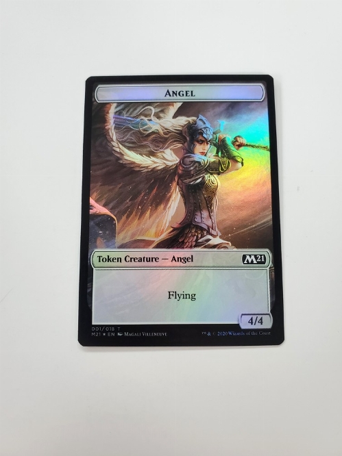 Angel // Saproling - Double-Sided Token (Foil)