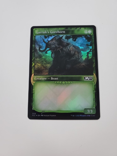 Garruk's Gorehorn (Showcase) (Foil)