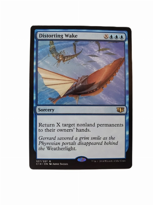 Distorting Wake