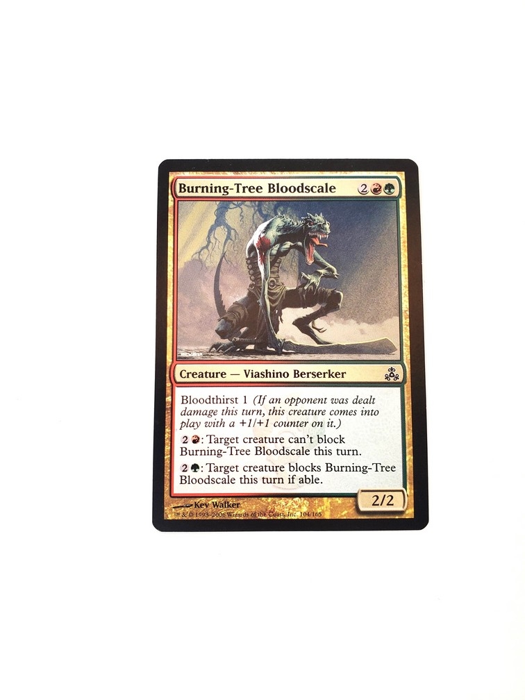 Burning-Tree Bloodscale