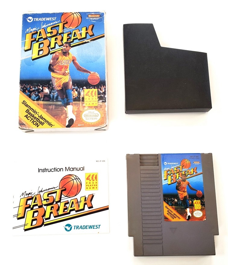 Magic Johnson's Fast Break (CIB)