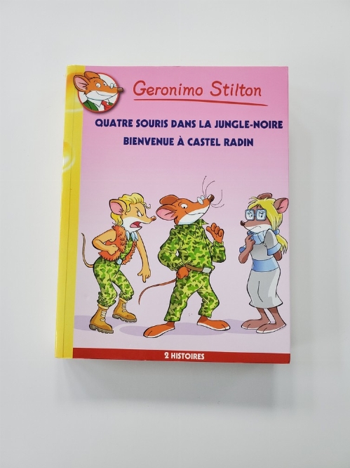 Geronimo Stilton: Quatre Souris dans la Jungle-Noire & Bienvenue à Castel Radin (Francais)