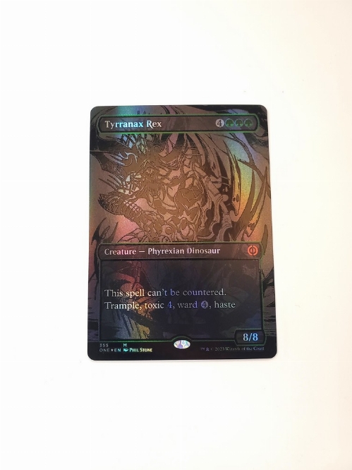 Tyrranax Rex (Oil Slick Raised Foil)