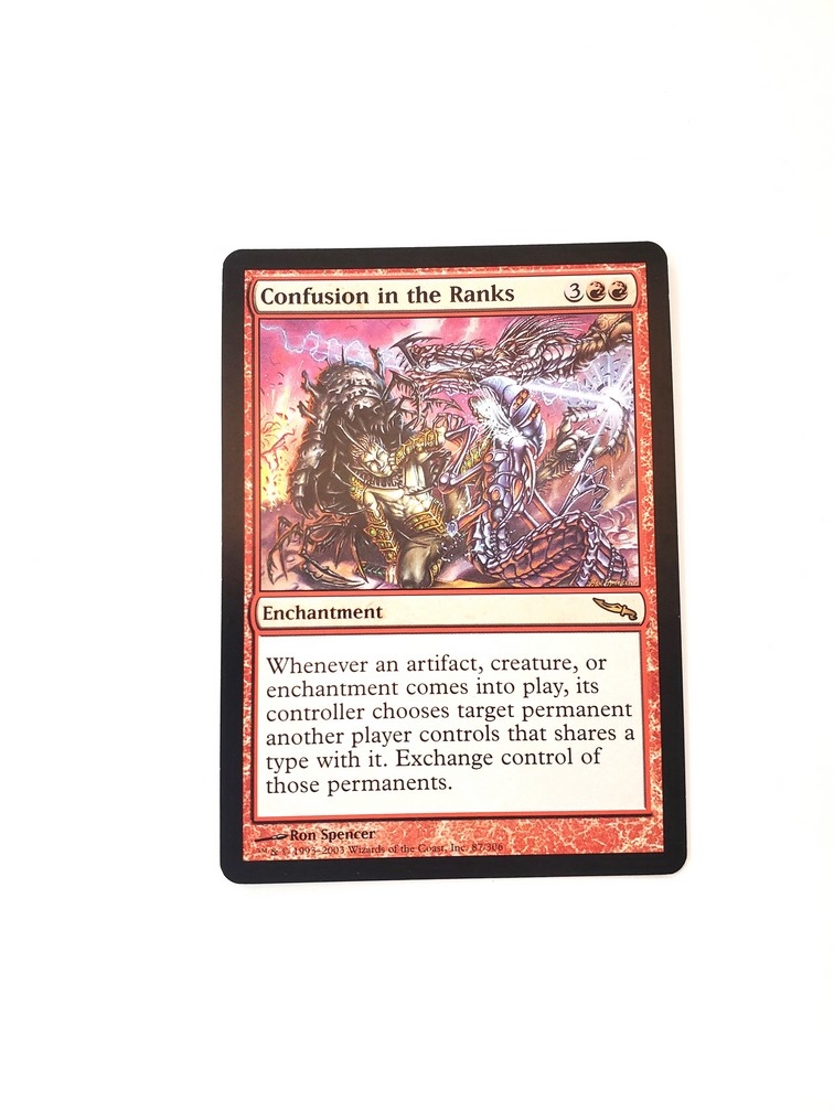 Confusion in the Ranks