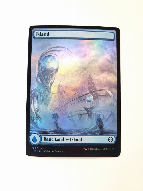 Island (263) - Full Art (Foil)