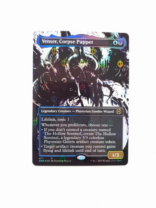 Venser, Corpse Puppet (Showcase) (Step-and-Compleat Foil)