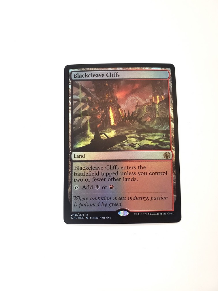 Blackcleave Cliffs (Foil)