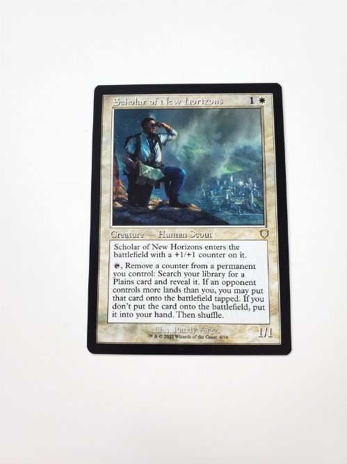 Scholar of New Horizons (Retro Frame)