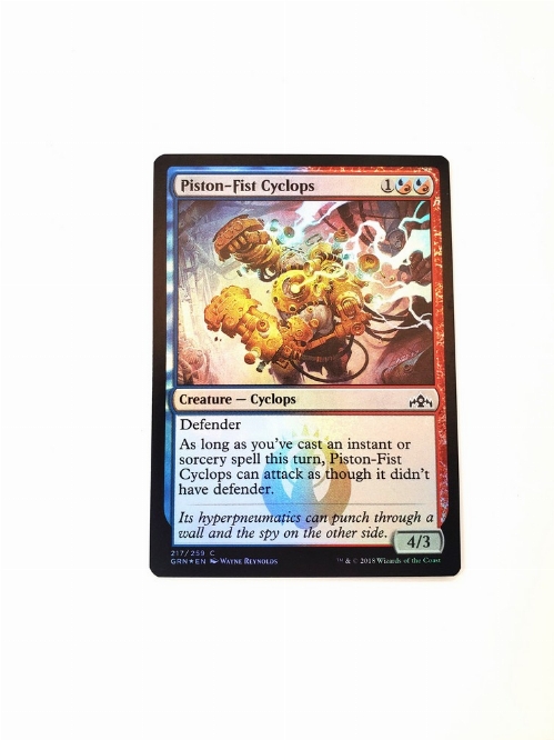Piston-Fist Cyclops (Foil)