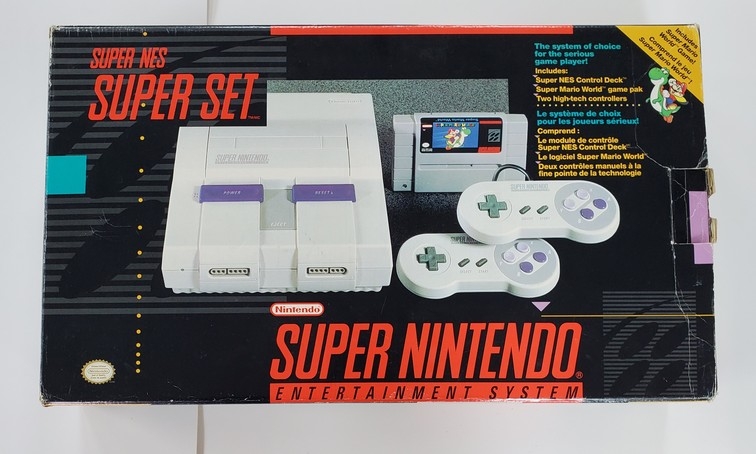 Super Nintendo SNES - Super Set (Model SNS-001) (CIB)