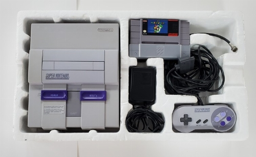 Super Nintendo SNES - Super Set (Model SNS-001) (CIB)