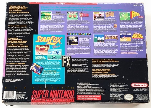 Super Nintendo SNES - Control Set (Model SNS-001) (CIB)