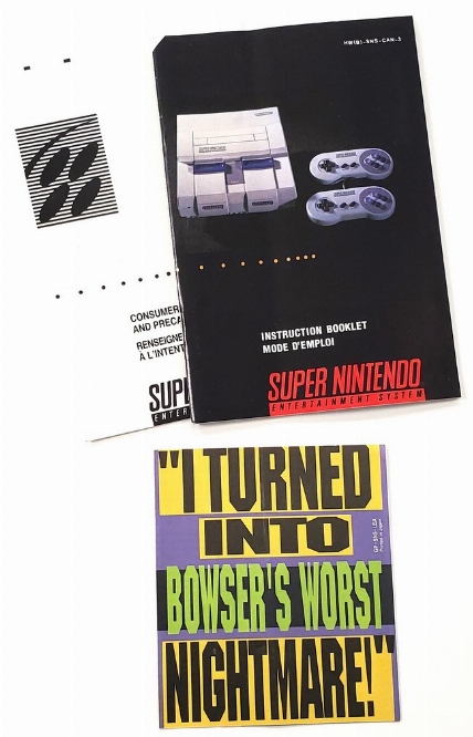 Super Nintendo SNES - Control Set (Model SNS-001) (CIB)