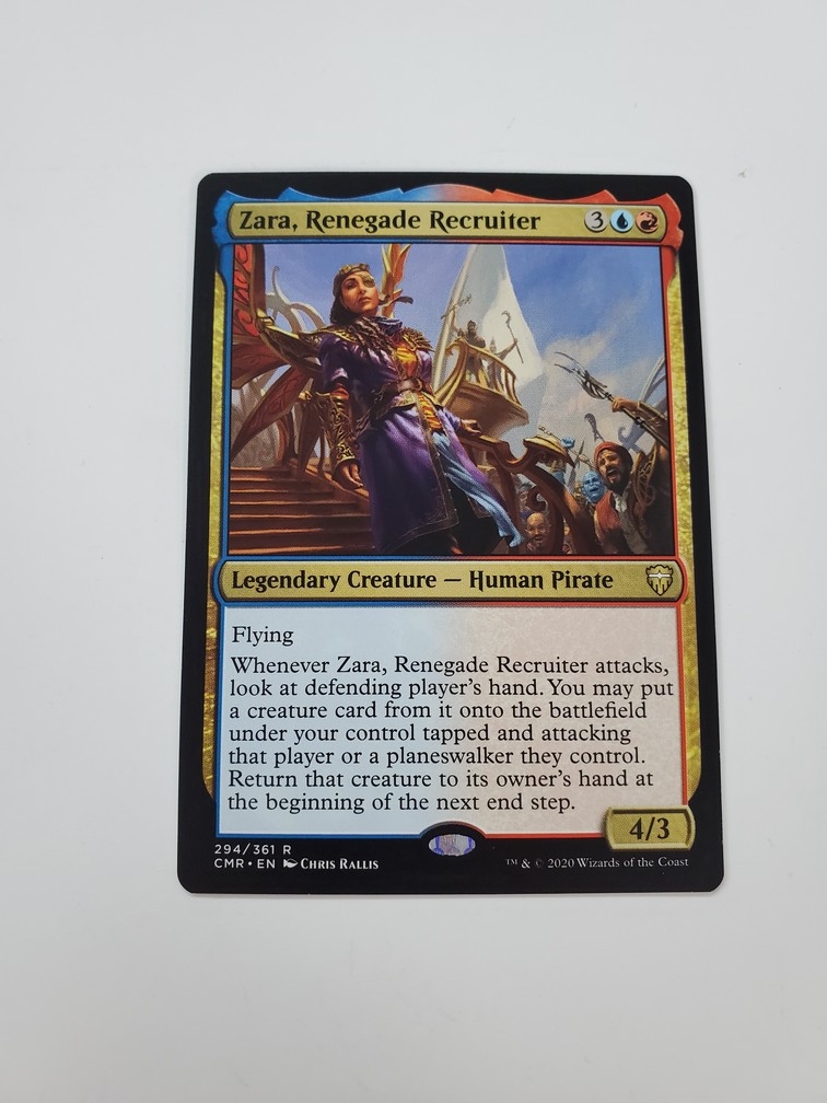 Zara, Renegade Recruiter