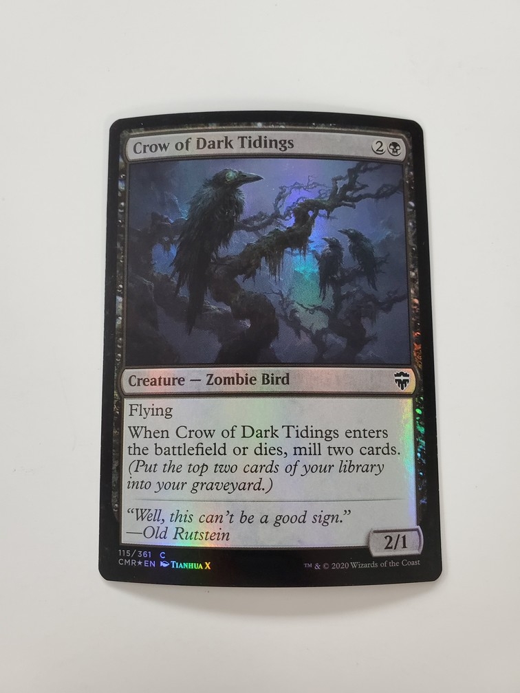 Crow of Dark Tidings (Foil)