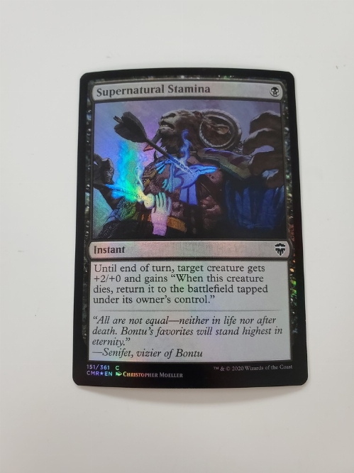 Supernatural Stamina (Foil)