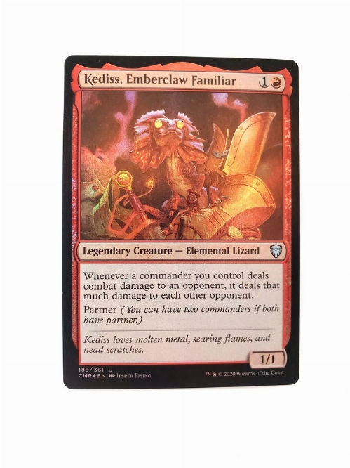 Kediss, Emberclaw Familiar (Foil)