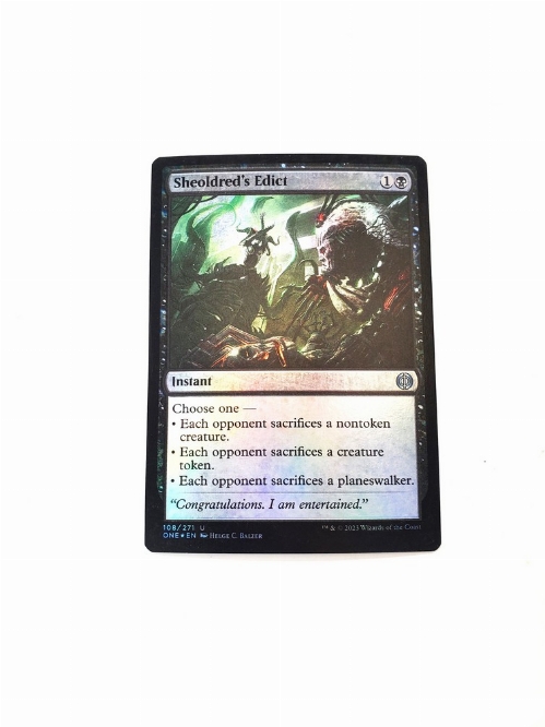 Sheoldred's Edict (Foil)