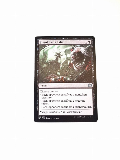Sheoldred's Edict