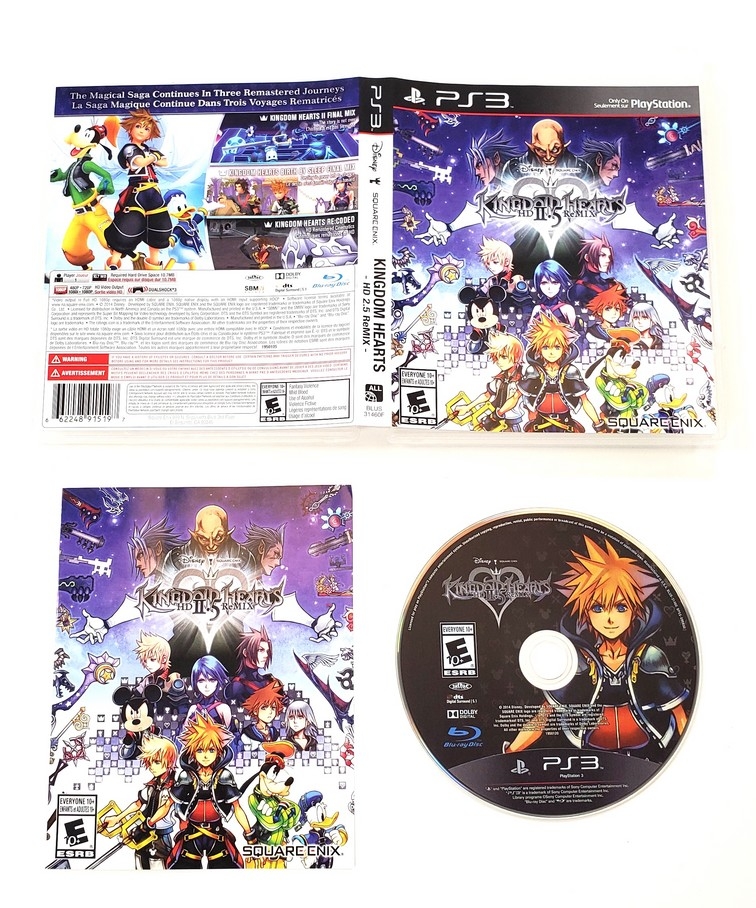 Kingdom Hearts: HD 2.5 Remix (CIB)