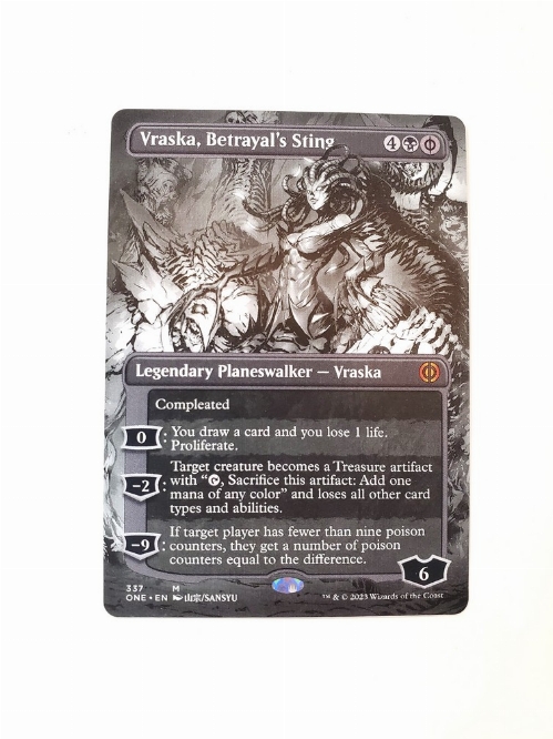 Vraska, Betrayal's Sting (Borderless)