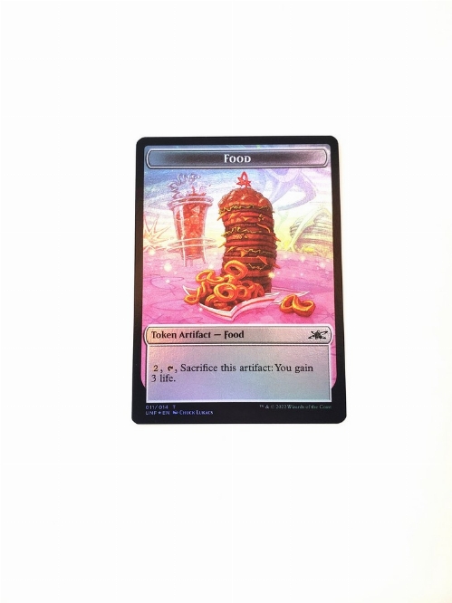 Cat // Food (11) -  Double-Sided Token (Foil)