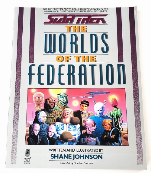 Star Trek: The Worlds of the Federation (Anglais)