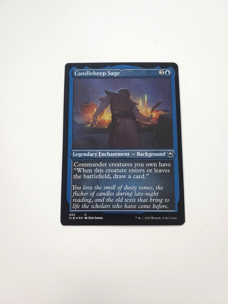 Candlekeep Sage (Foil Etched)