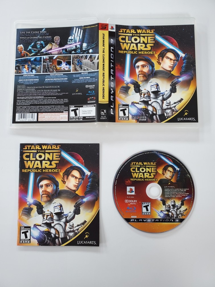 Star Wars: The Clone Wars - Republic Heroes (CIB)