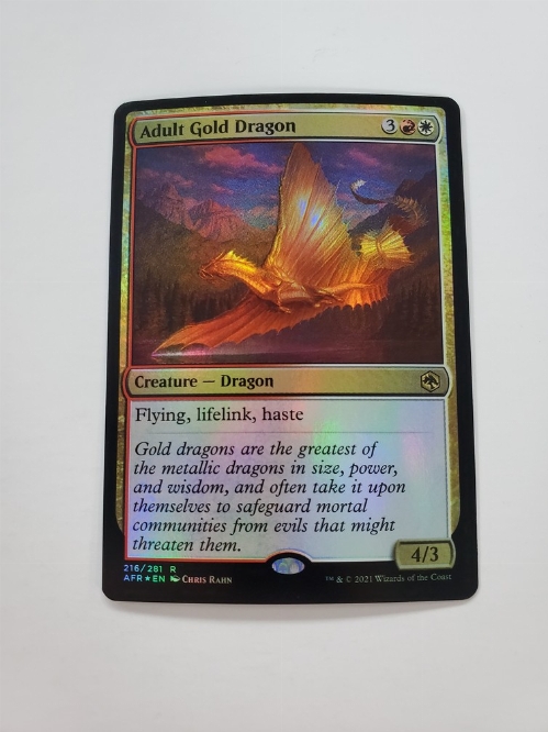 Adult Gold Dragon (Foil)