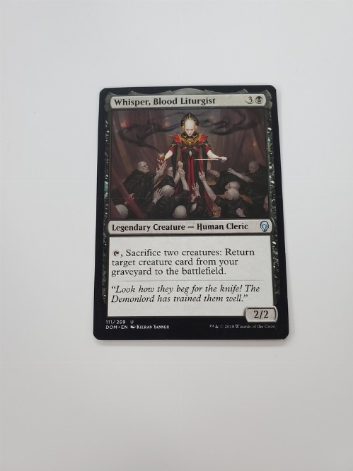 Whisper, Blood Liturgist