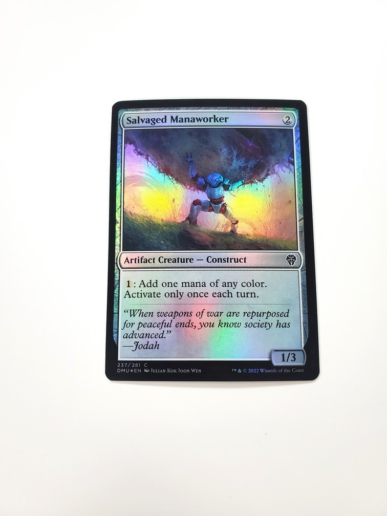 Salvaged Manaworker (Foil)