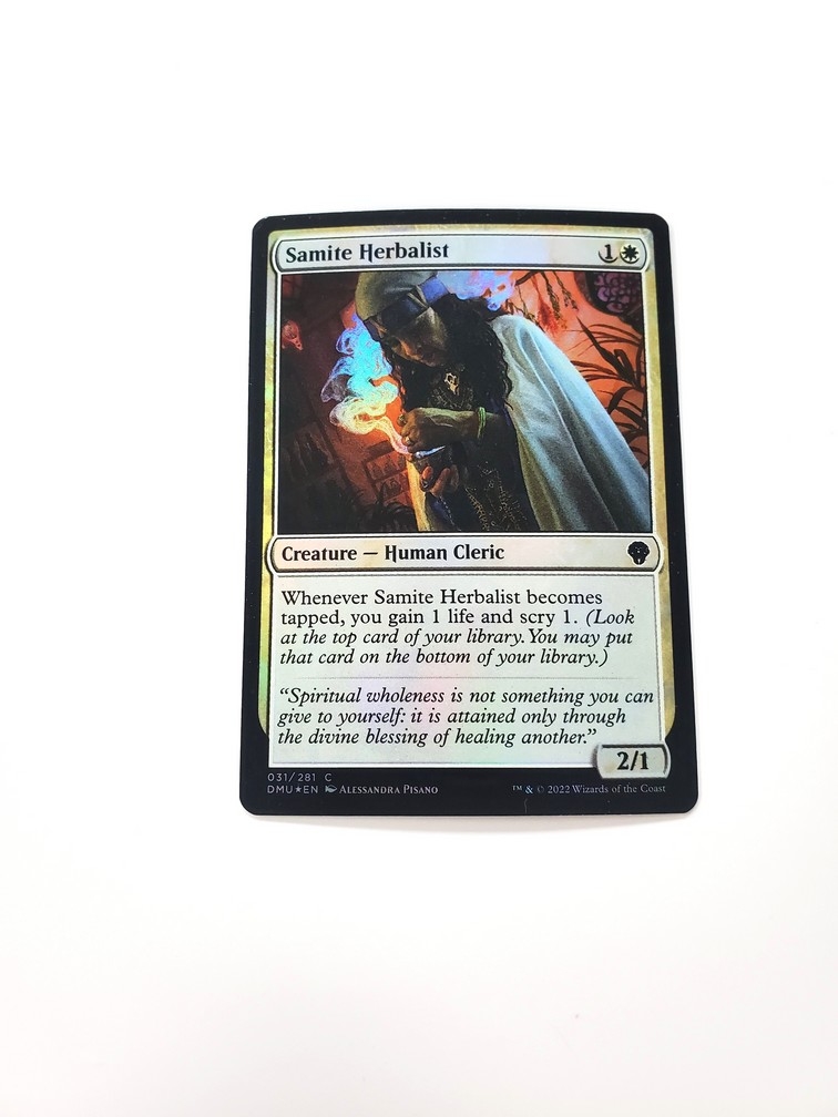 Samite Herbalist (Foil)