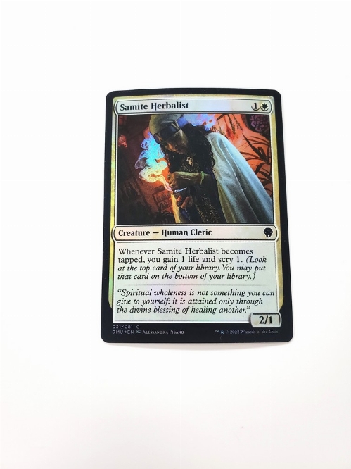 Samite Herbalist (Foil)