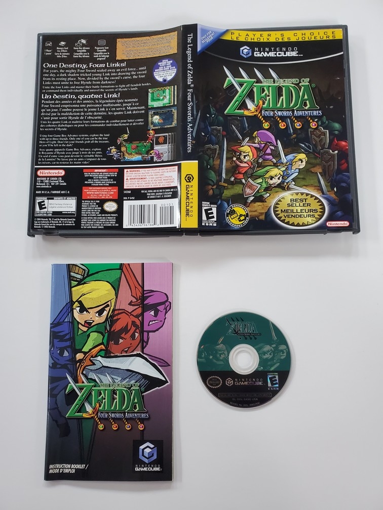 Legend of Zelda: Four Swords Adventures, The (Player's Choice) (CIB)