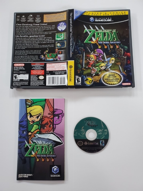 Legend of Zelda: Four Swords Adventures, The (Player's Choice) (CIB)