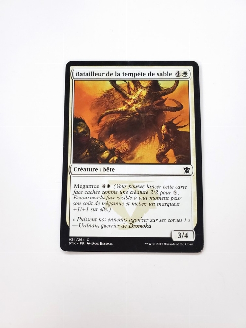 Sandstorm Charger (Francaise)