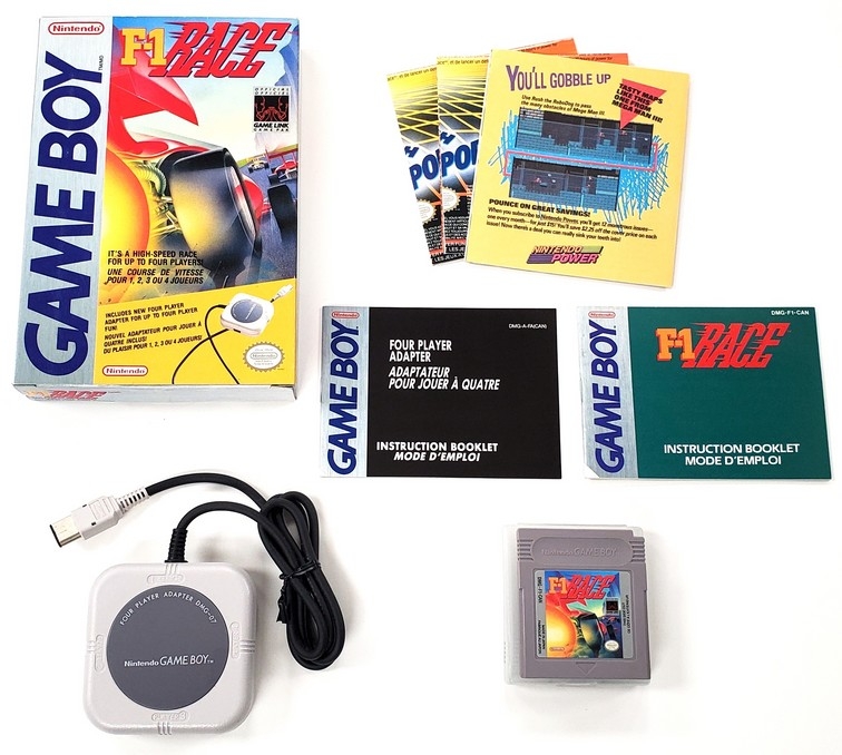 F1 Race [Four Player Adapter Bundle] (CIB)